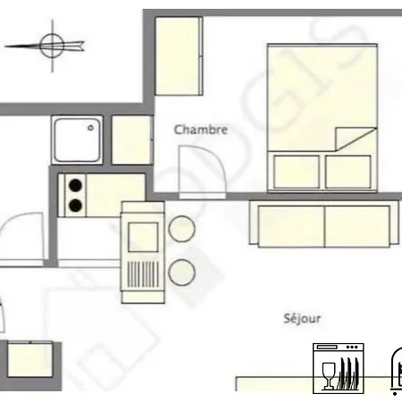 Cosy Cocoon Place Massena Appartement