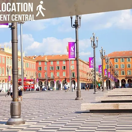 Appartement Cosy Cocoon Place Massena Nice